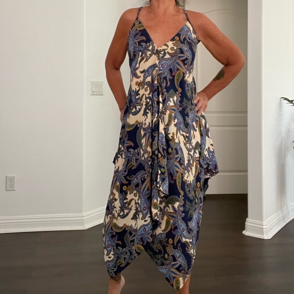 Vintage Y2K ROMEO + JULIET COUTURE asymmetrical maxi dress. Size S - Picture 3 of 5